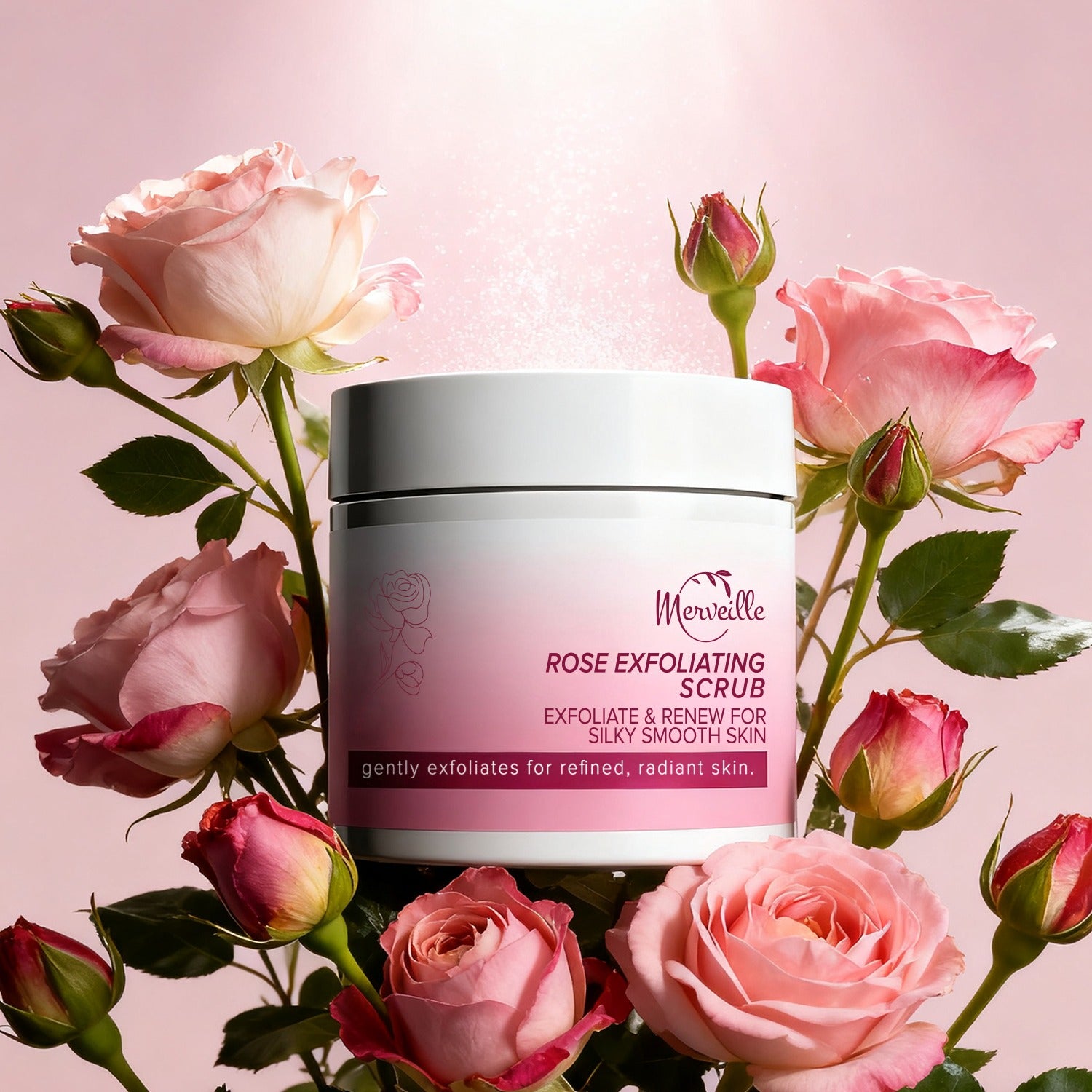 Rose Exfoliating Body Scrub